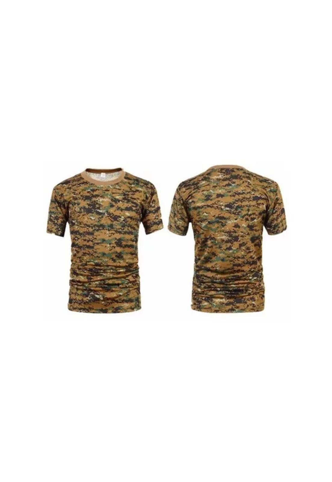 Polo Militar Airsoft, Trekking Camping, Color Marpat, Talla M-1