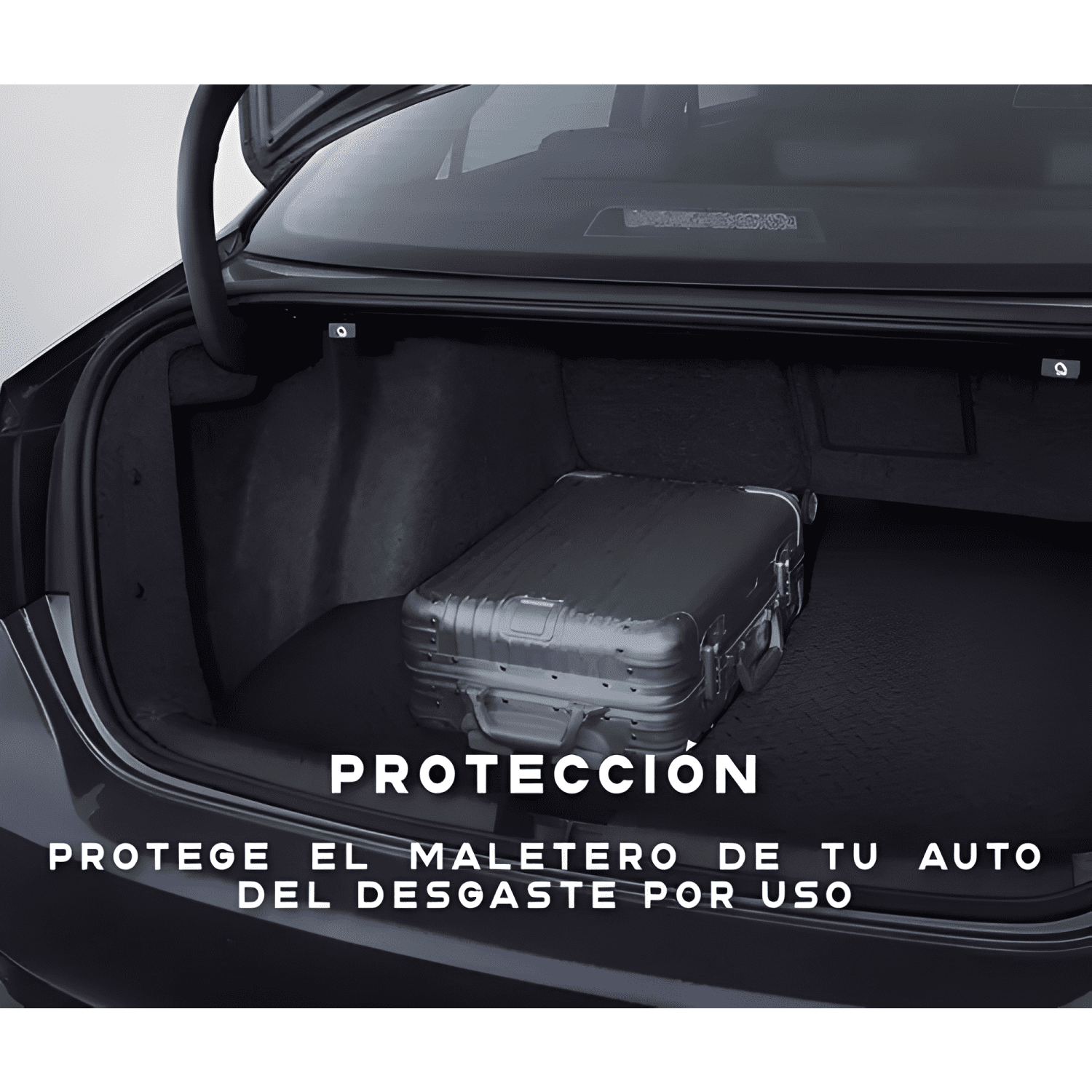 Cubre Maleta Goma Maletero Auto SUV Antideslizante 138x #851-3