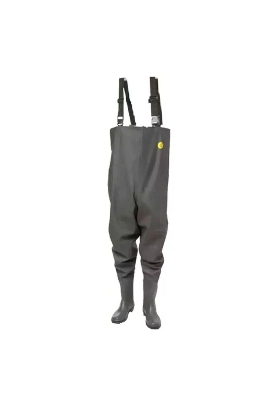 Waders para pesca, botas de pesca talla 45 color verde-0