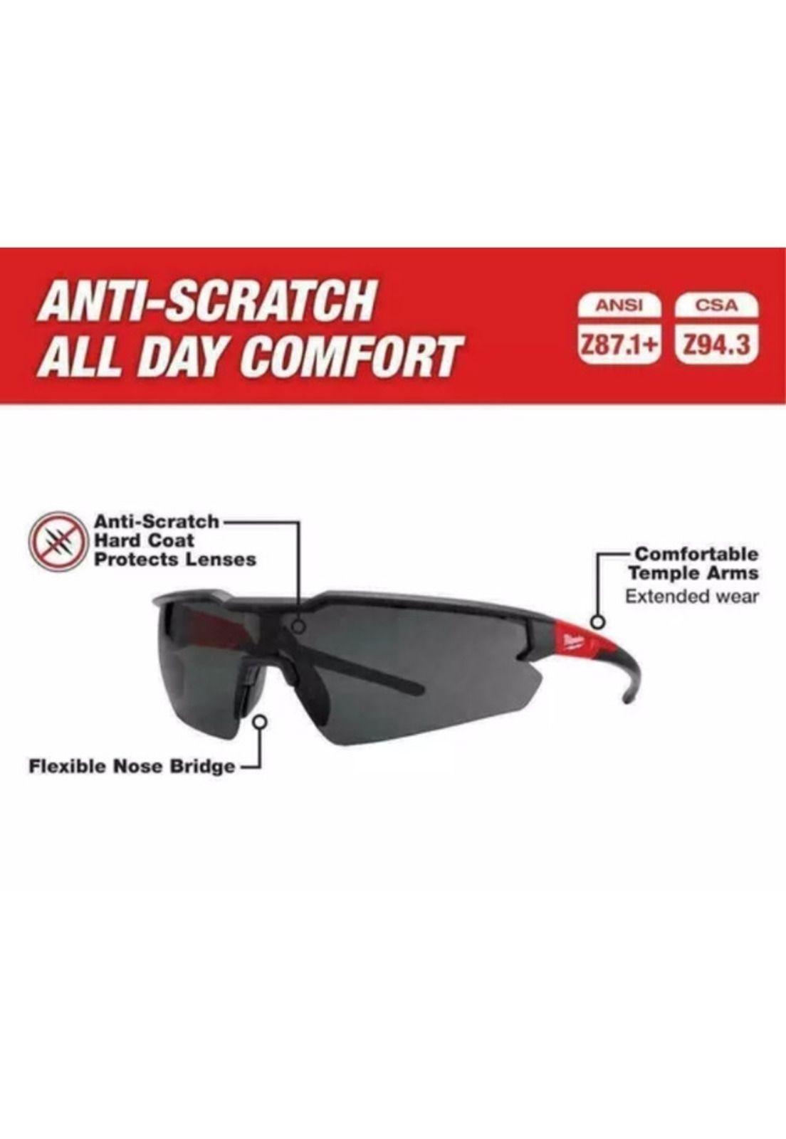 Lentes de Seguridad Entintados Milwaukee 48-73-2015-2