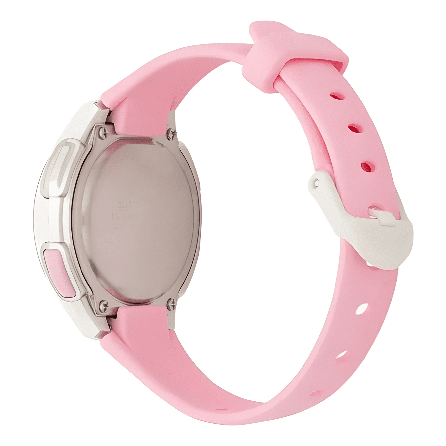 Reloj mujer casio lw-203-4a digital / correa bisel Rosado-3