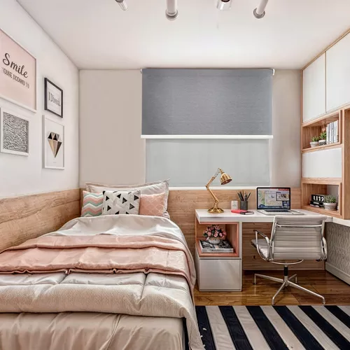 Cortina Roller Blackout 2 Paños 120x240 Doble Visillo Gris Sin Cenefa-5