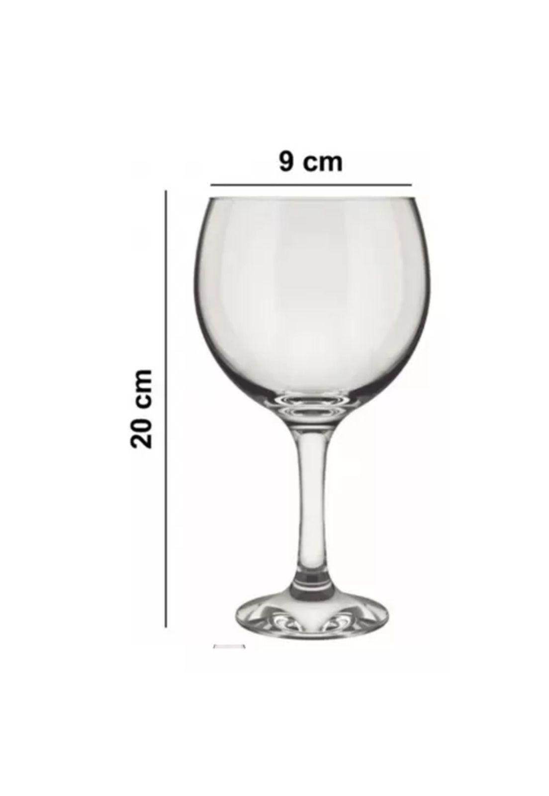 Set de 6 copas balón para gin tonic, 600 ml, Nadir, color cristal-5