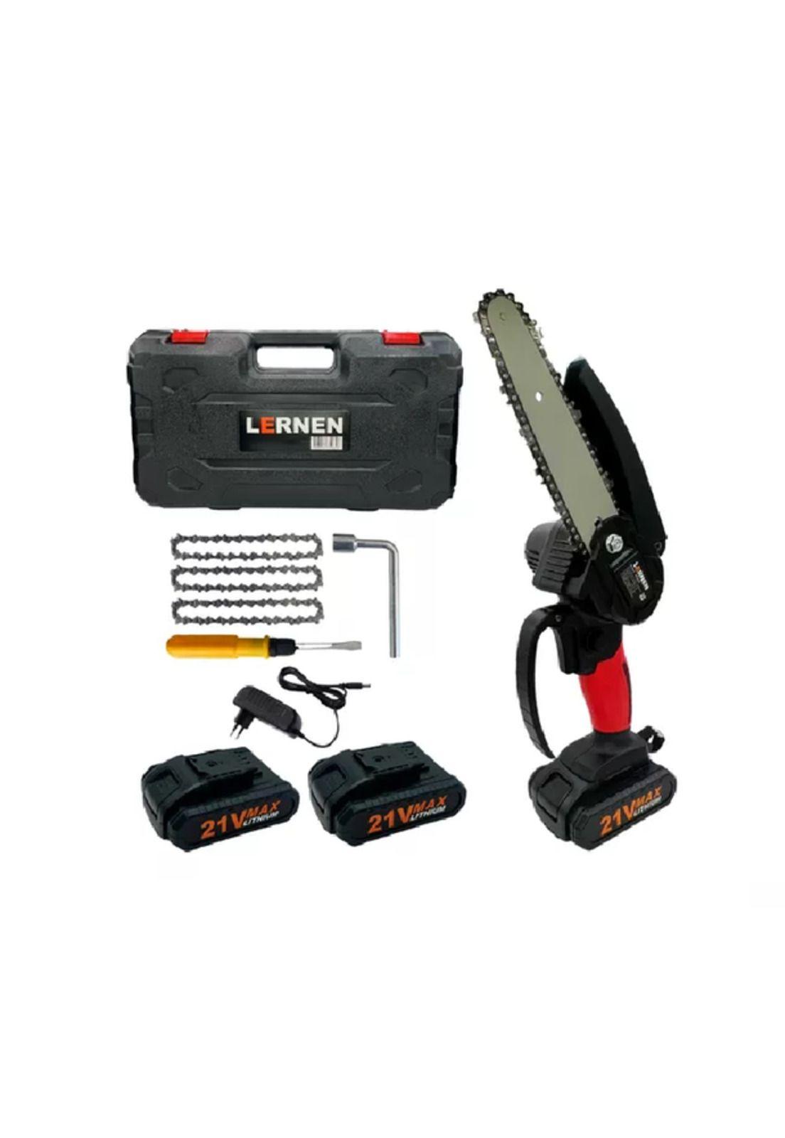 Motosierra podadora eléctrica MZ2BAT6 6 pulgadas 2 baterías negro-1
