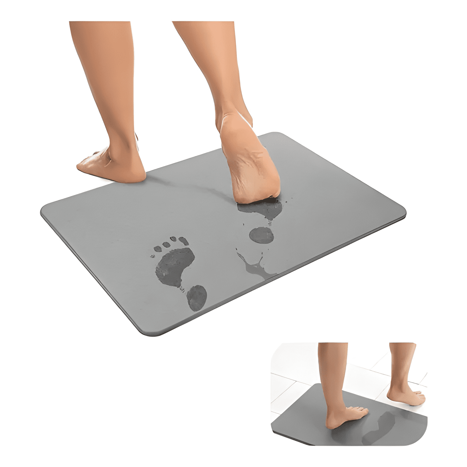 Piso Baño Secado Rapido Antideslizantes Diatomea 60*39cm #17-0