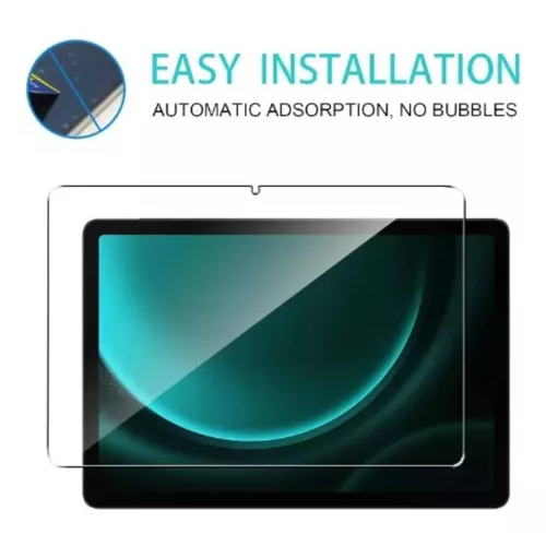 Carcasa con lámina de vidrio para Galaxy Tab S9 Plus 124 color azul-2