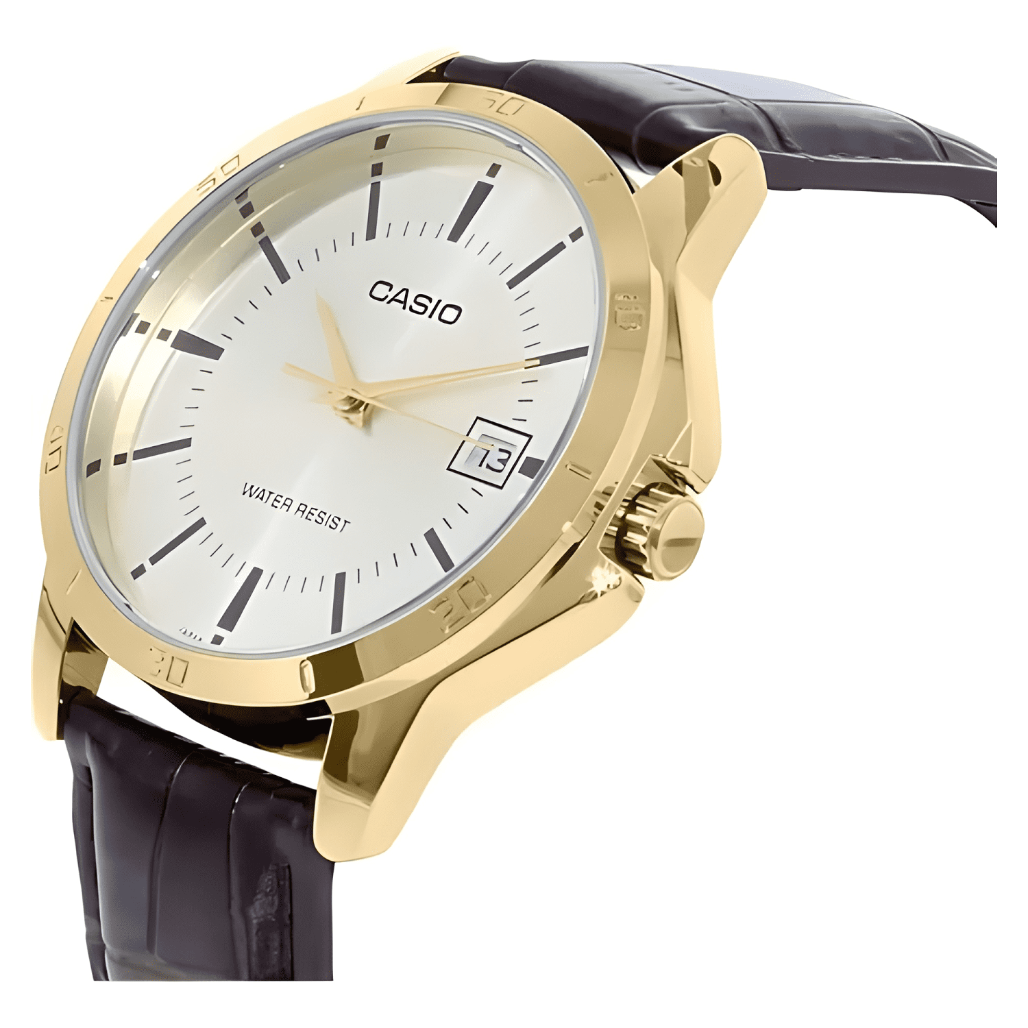 Reloj casio ltp-v004gl-9a mujer correa Marrón-2