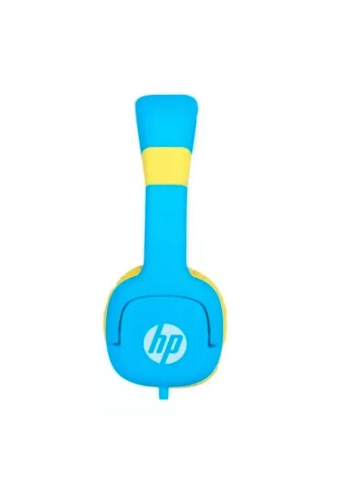 Audífono HP infantil DHH-1600, over-ear, jack 3.5mm, color celeste-2