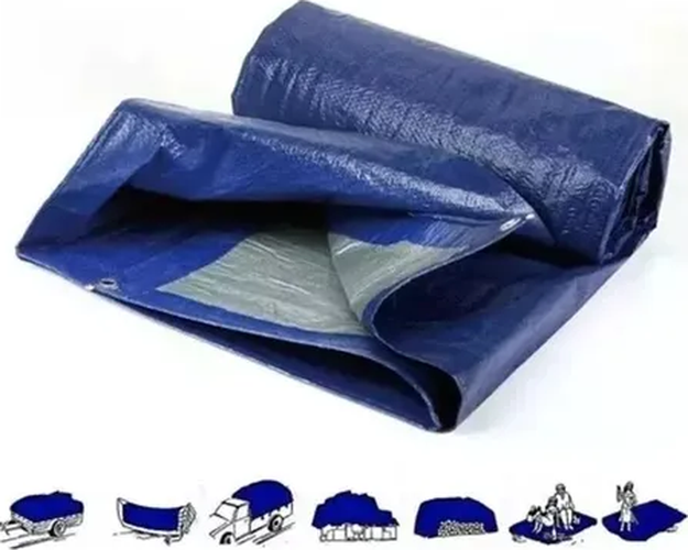 Carpa lona impermeable 3x4m azul-1