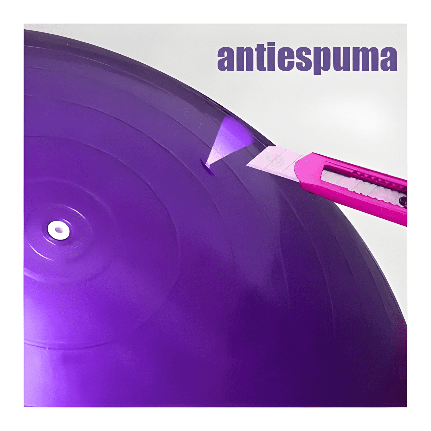 Pelota balón terapéutico fitball yoga pilates 75cm Morado-2