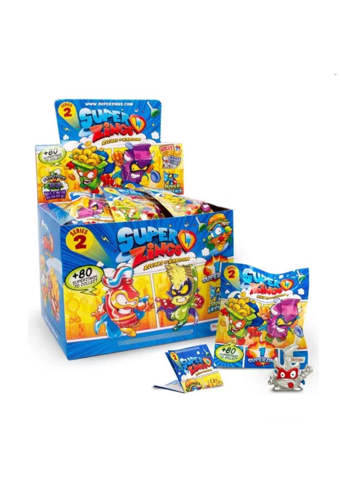 Super Zings pack caja 25 figuras coleccionables serie 2 multicolor-1