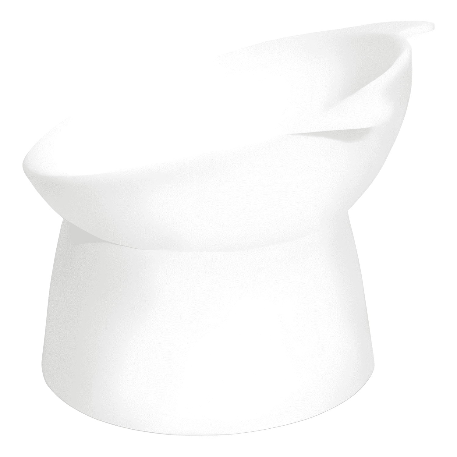 Pet bowl redondo plástico abs - modelo P53 pack X2 Blanco-1