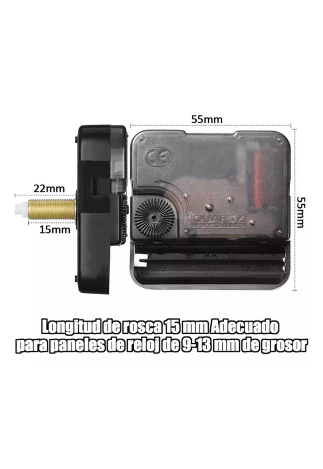 Mecanismo de movimiento para reloj de alto torque, 6 piezas-4