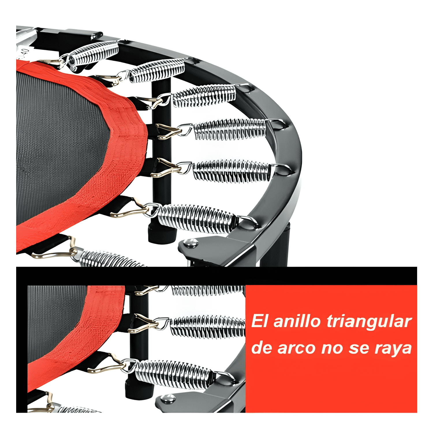 Trampolín plegable portátil Home Fitness 100 cm #1-3