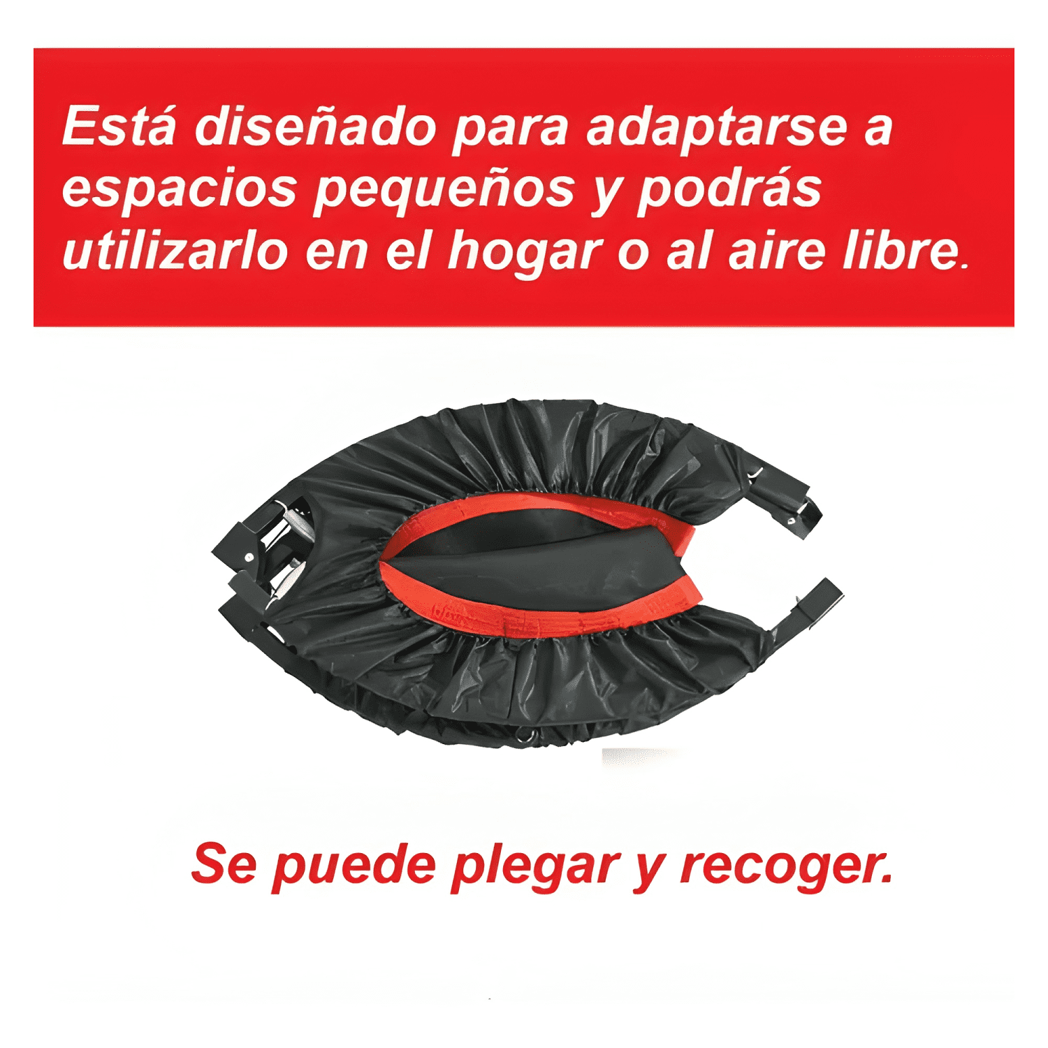 Trampolín plegable portátil Home Fitness 100 cm #1-4