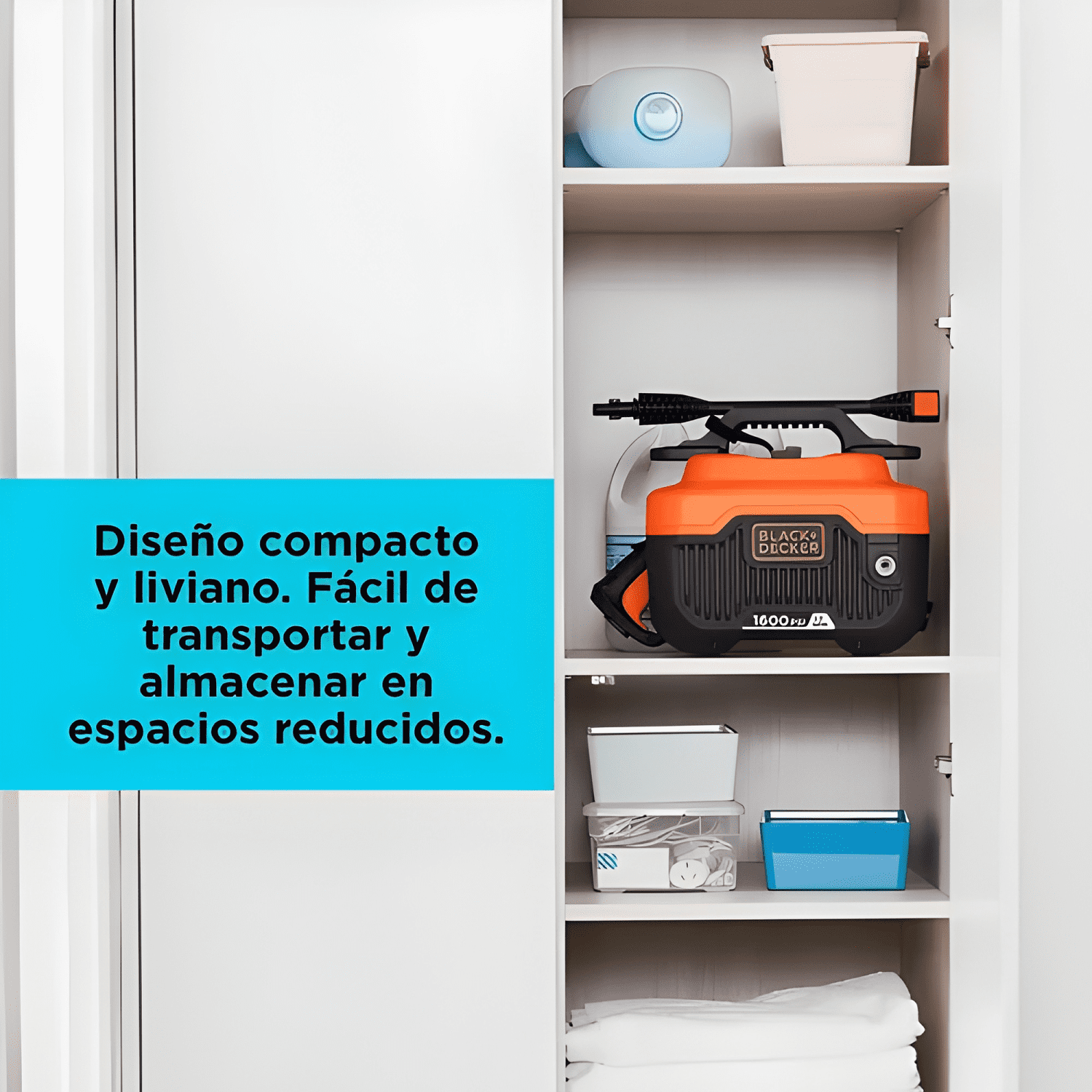 Hidrolavadora 1600 Psi Black+decker Bepw1600h-b2c-3