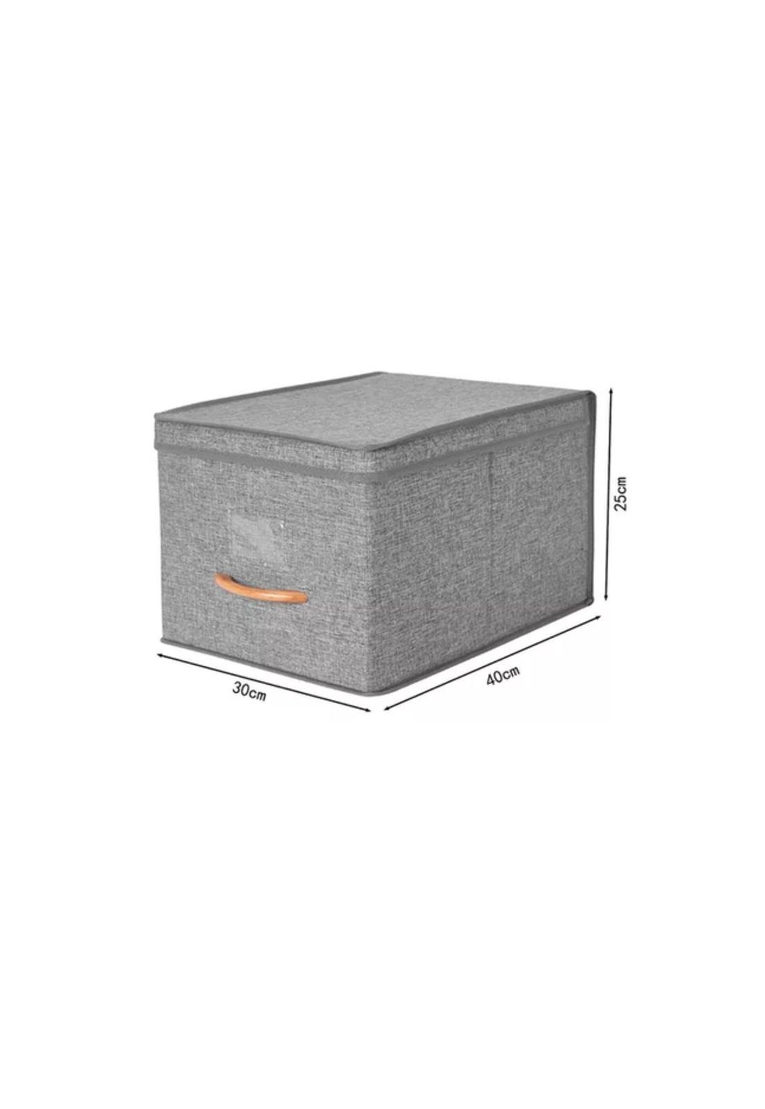 Pack de 2 Cajas Organizadoras Carry All® Plegables con Tapa Large-2