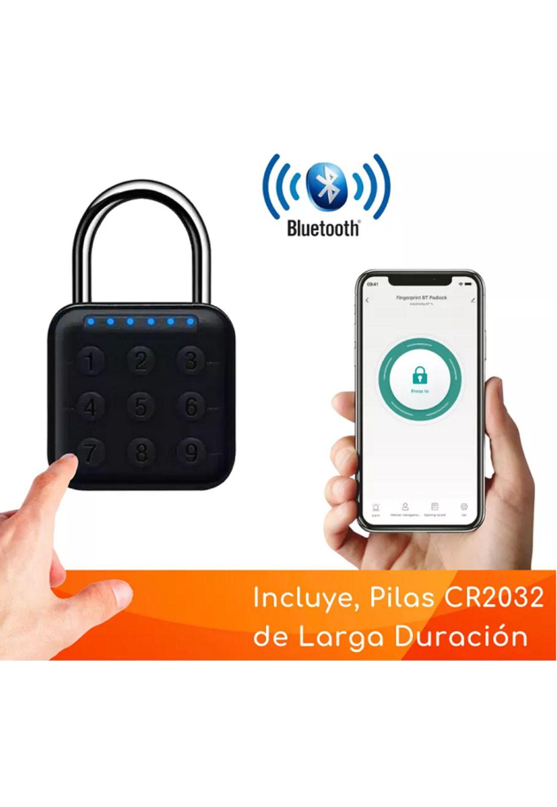 Candado de seguridad digital inteligente con clave y app ...-2
