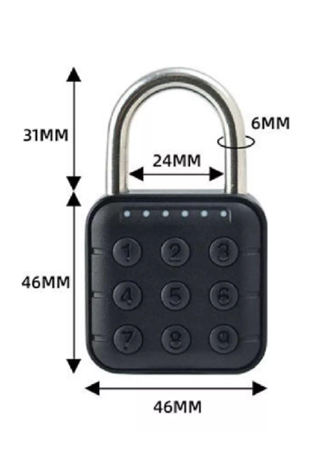 Candado de seguridad digital inteligente con clave y app ...-5