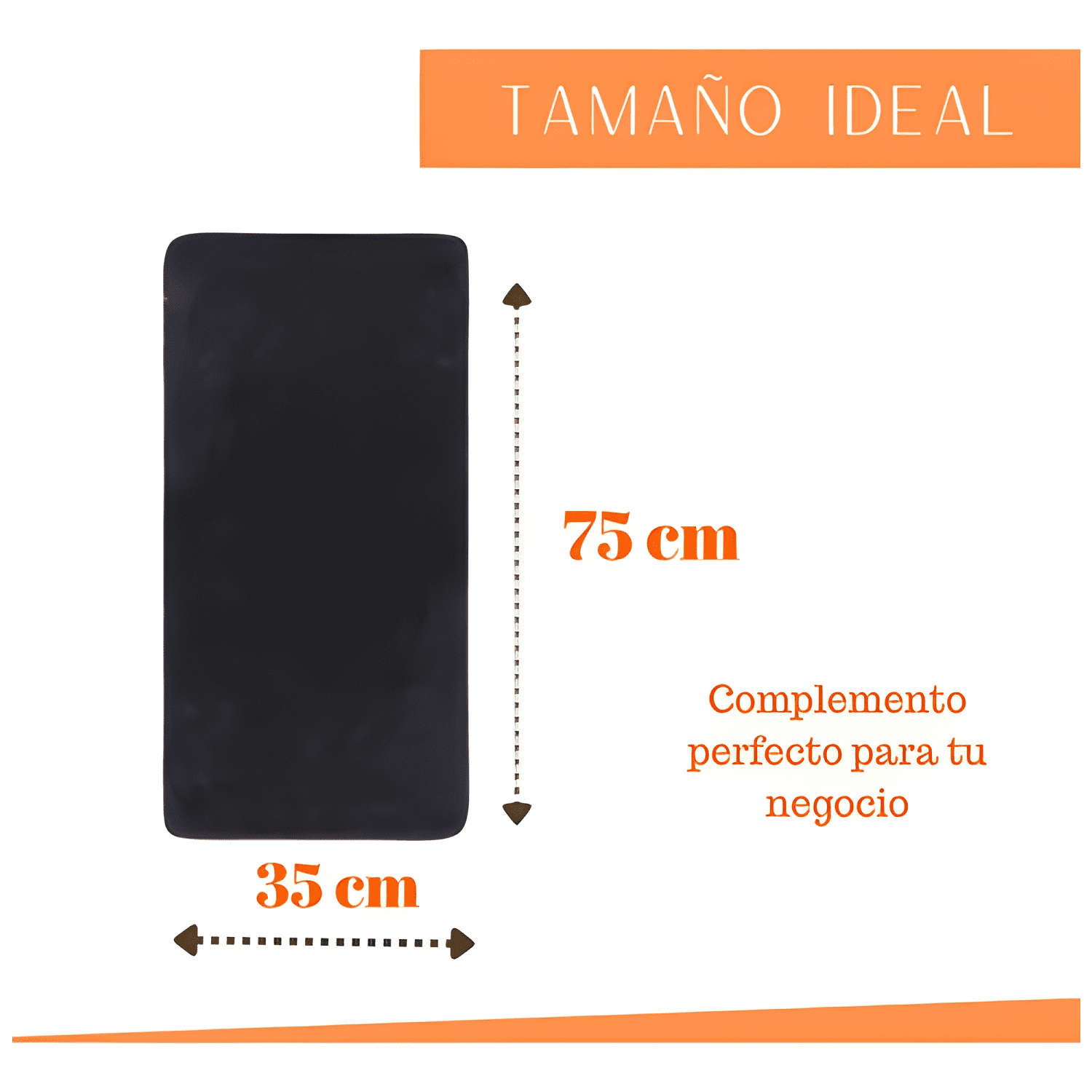 Pack 6 toalla peluqueria hotel barberia spa gym 35x75 Negra-3