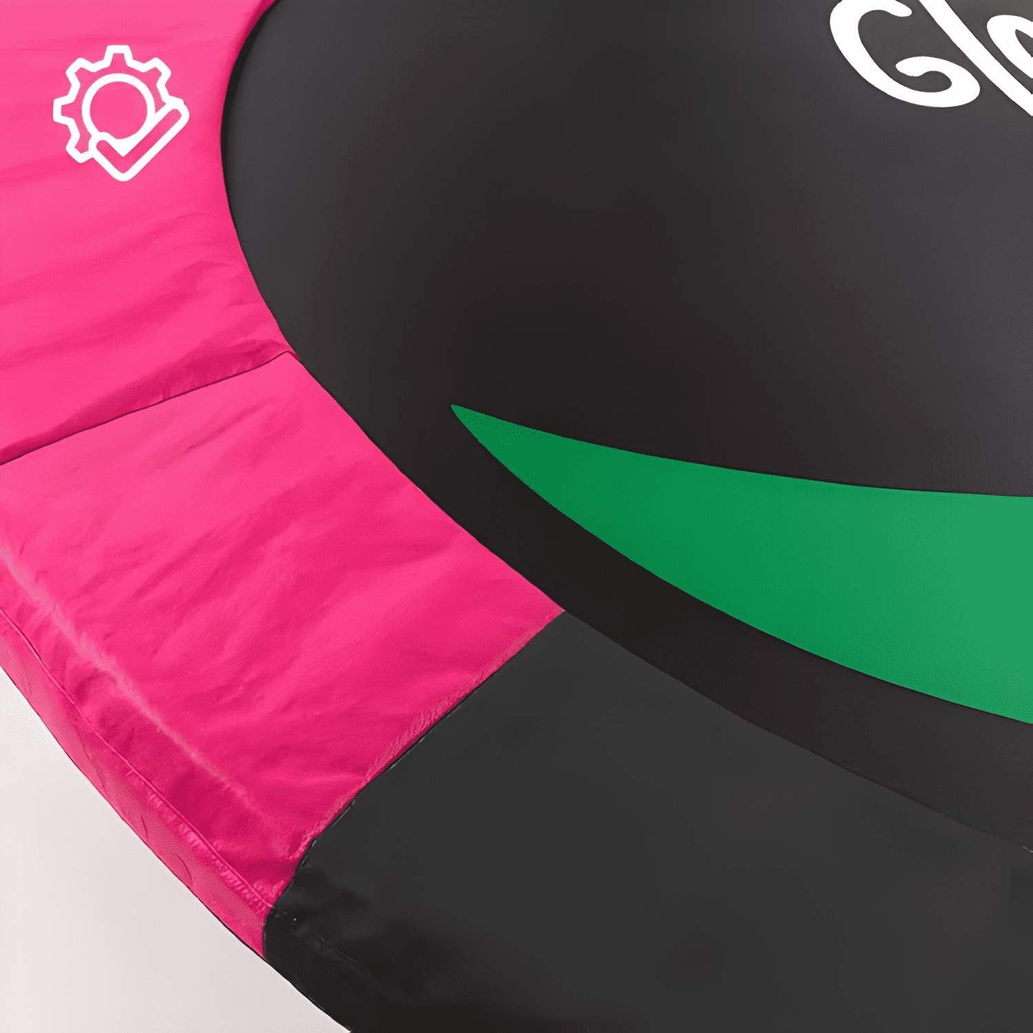 Cama elástica Glowup con malla de seguridad 2,44 m-3