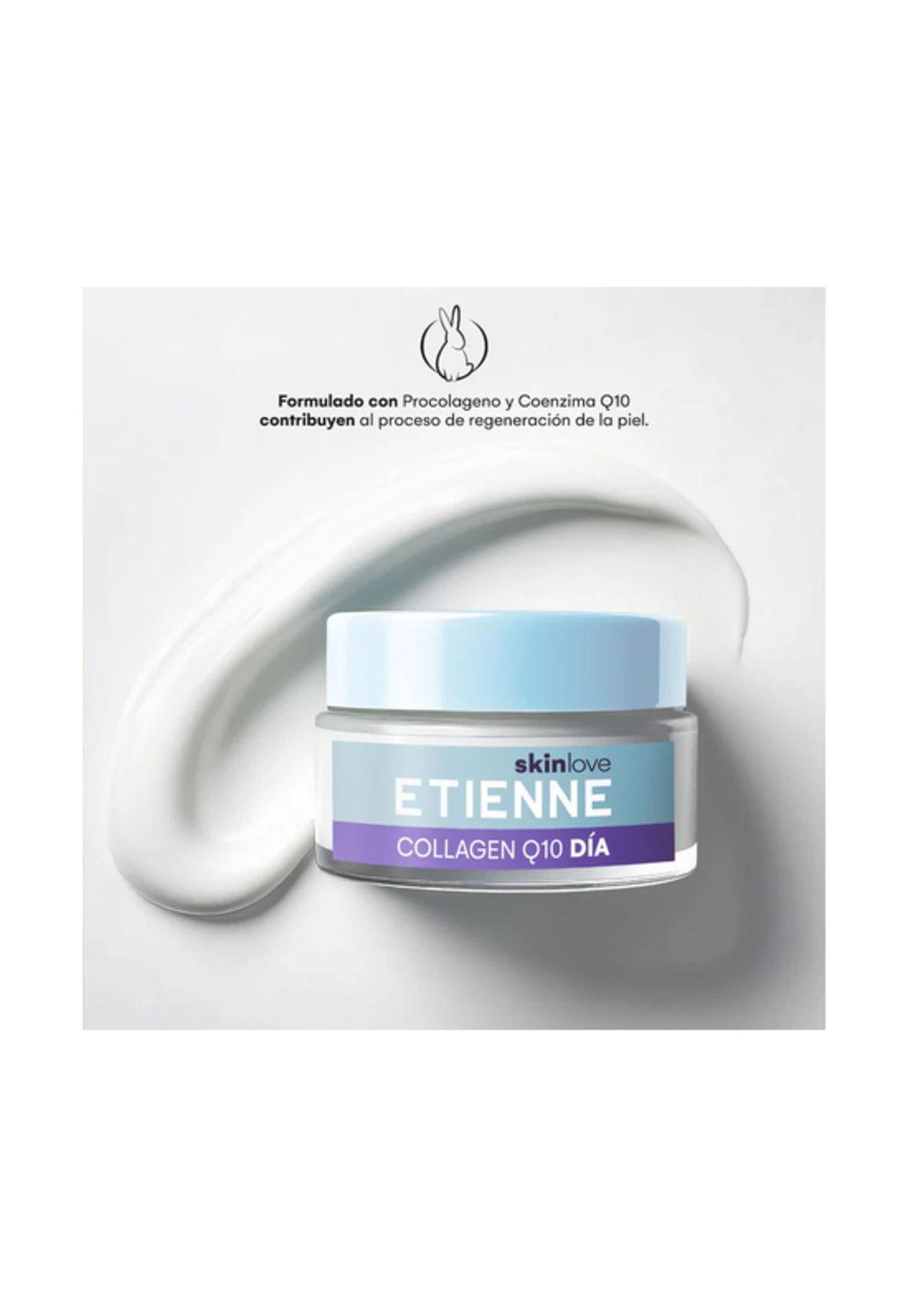 Set Rutina Día + Noche Antiage Collagen Q10 Etienne Skin-2