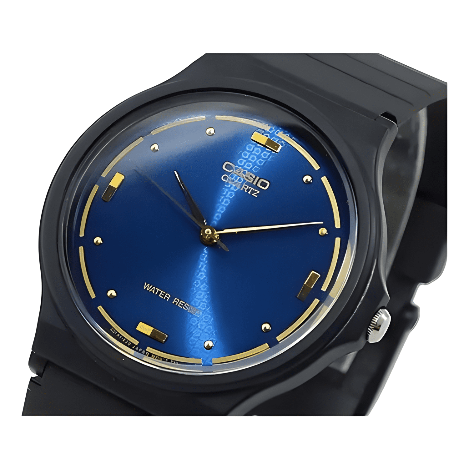 Reloj unisex casio mq-76-1a análogo Resina negro-2