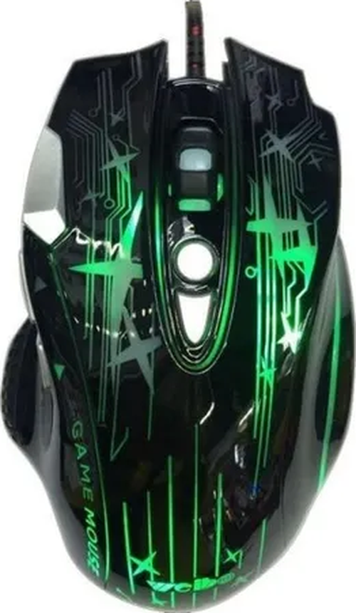 Mouse gamer Weibo alámbrico usb negro-0