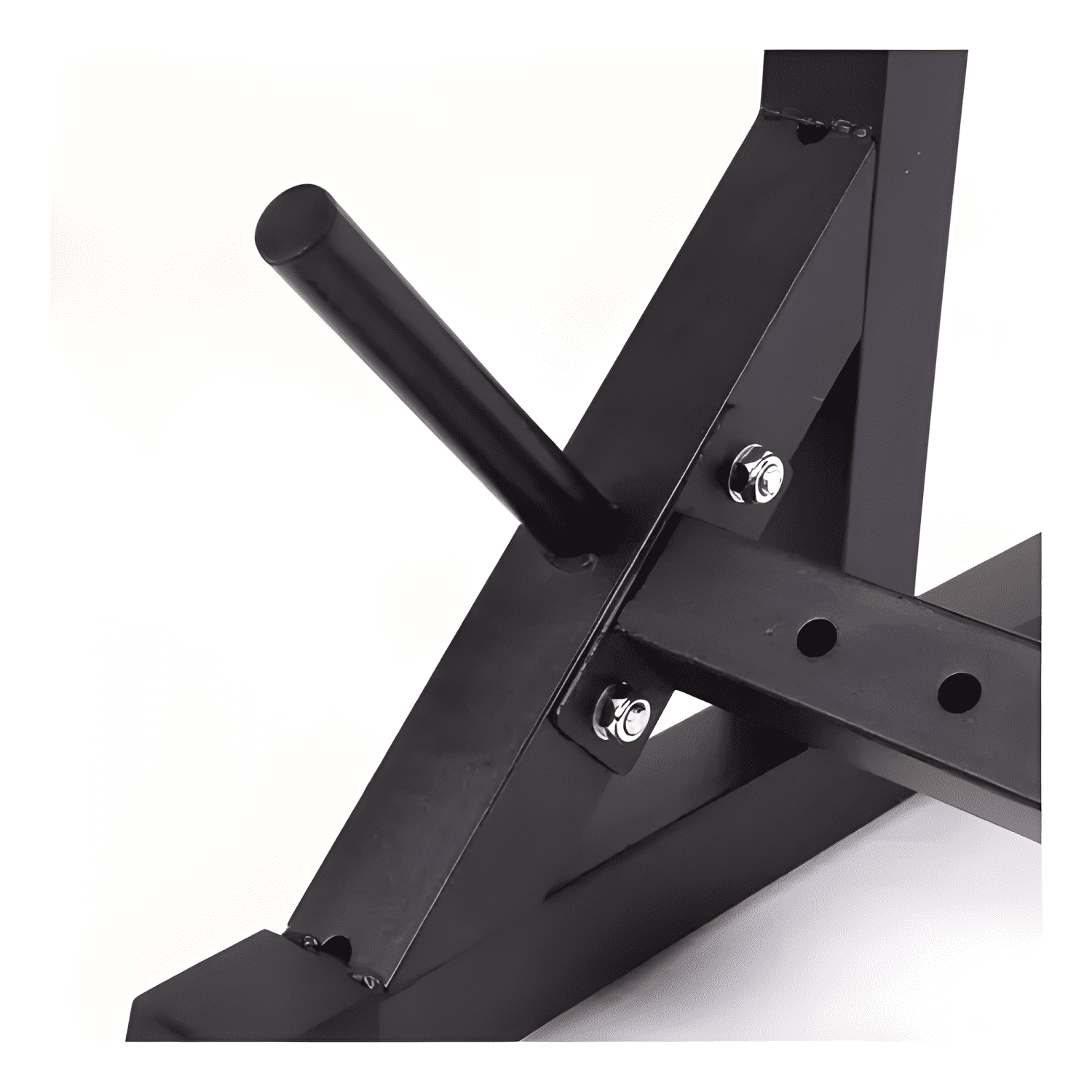 Rack portabarras ajustable de acero para musculación #2-2