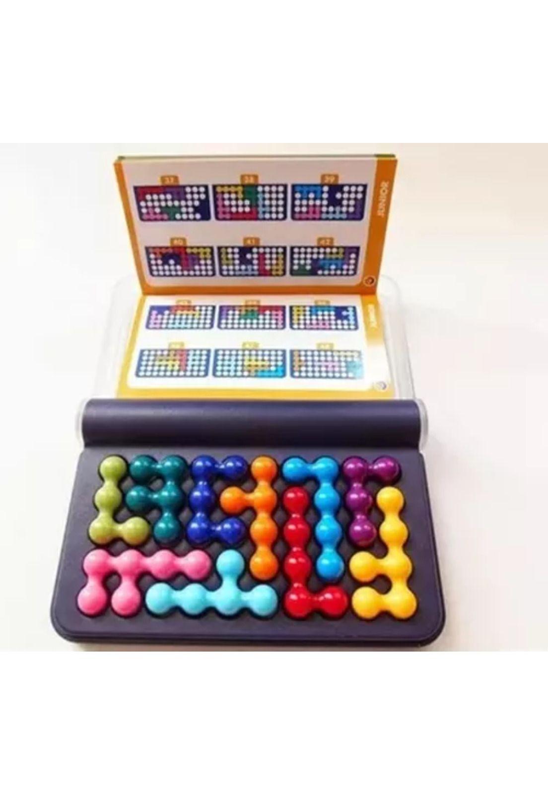 Juego de lógica IQ Puzzler, 120 desafíos, color azul-5