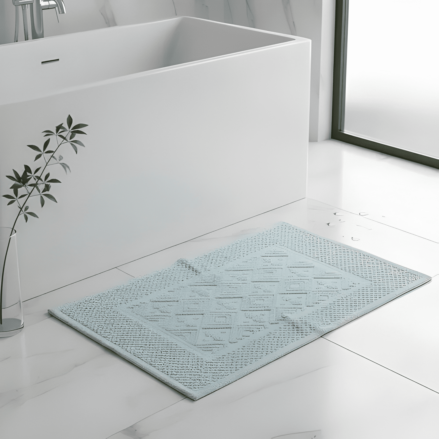 Alfombra De Baño Extrasuave 80x50 Cm-0