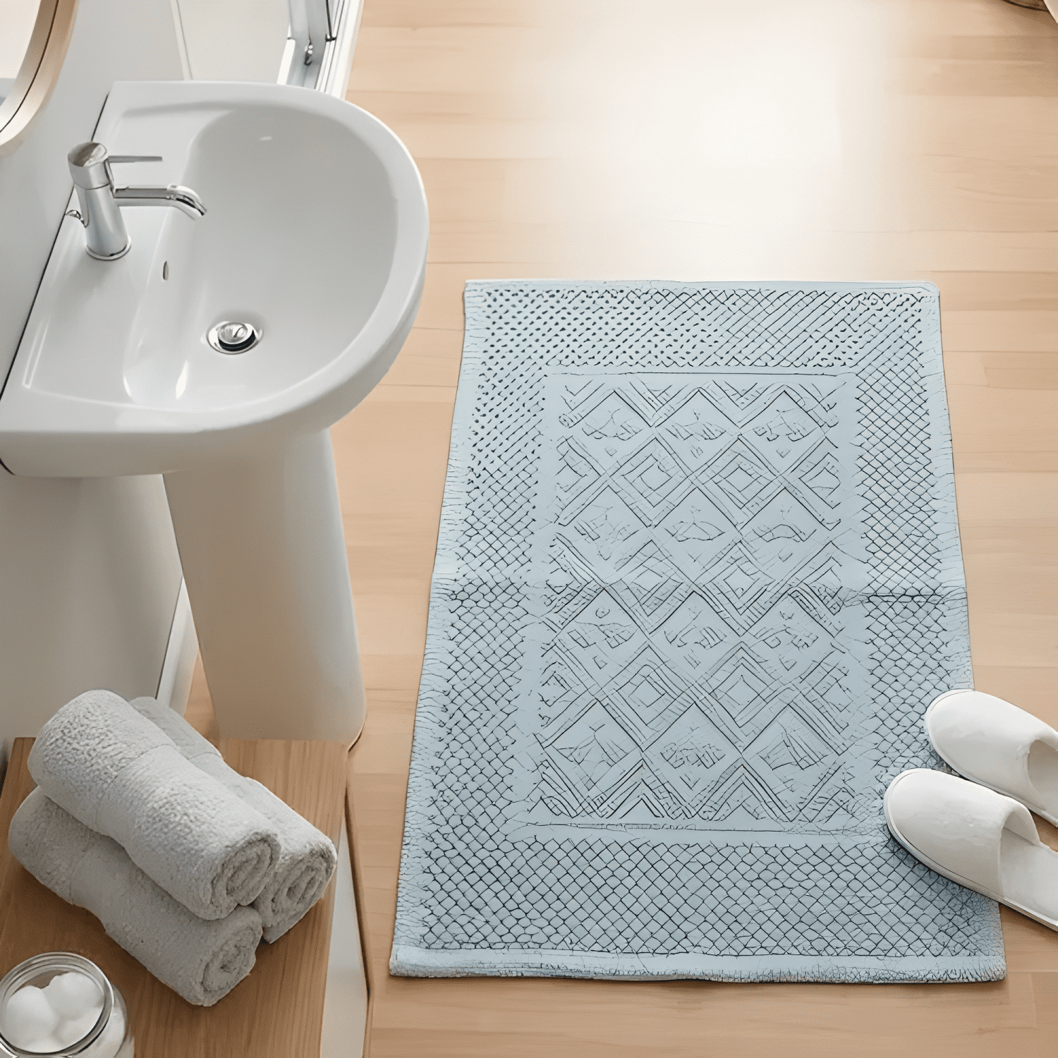 Alfombra De Baño Extrasuave 80x50 Cm-1