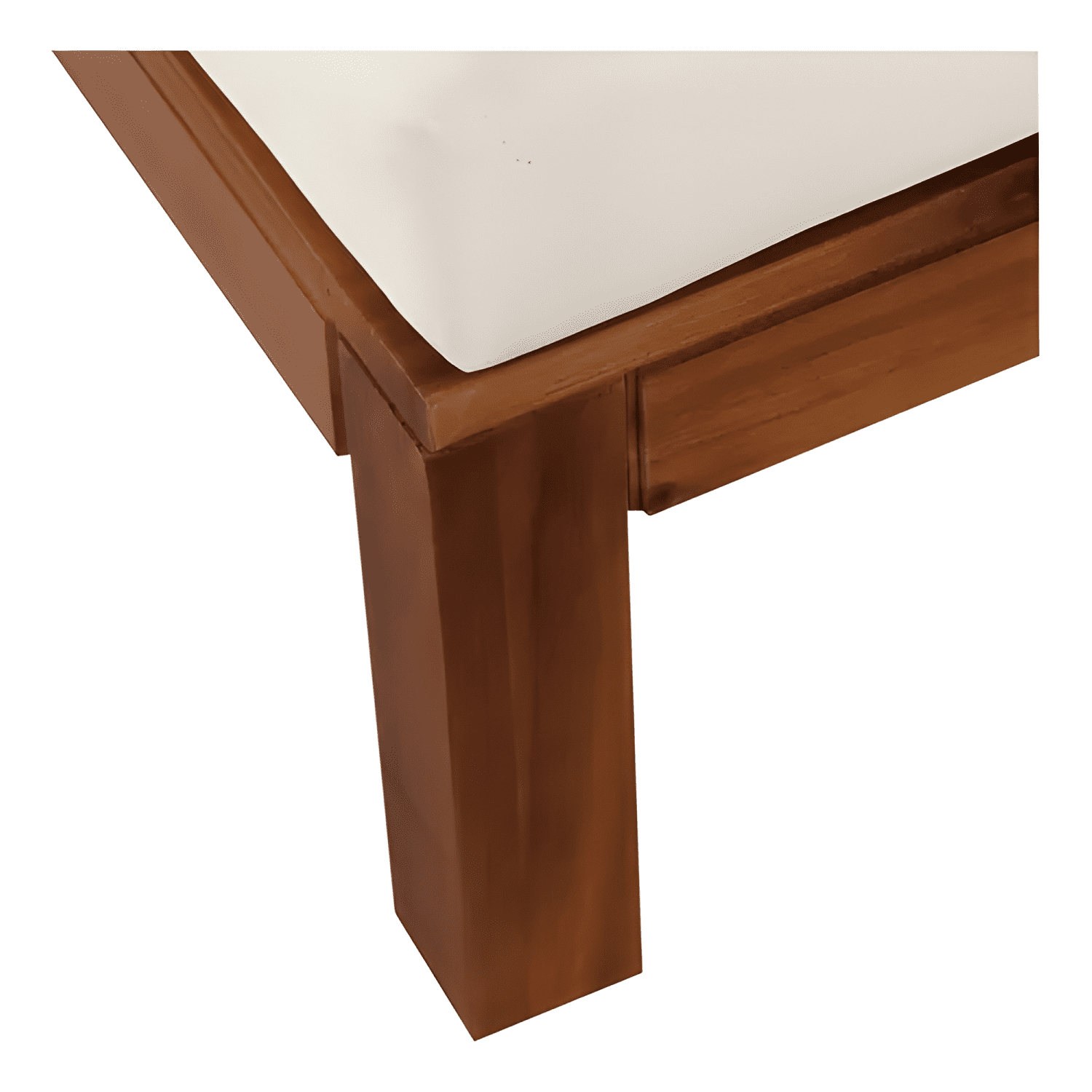 Mesa De Centro Cuadrada Madera 63x28x63cm Natural-2