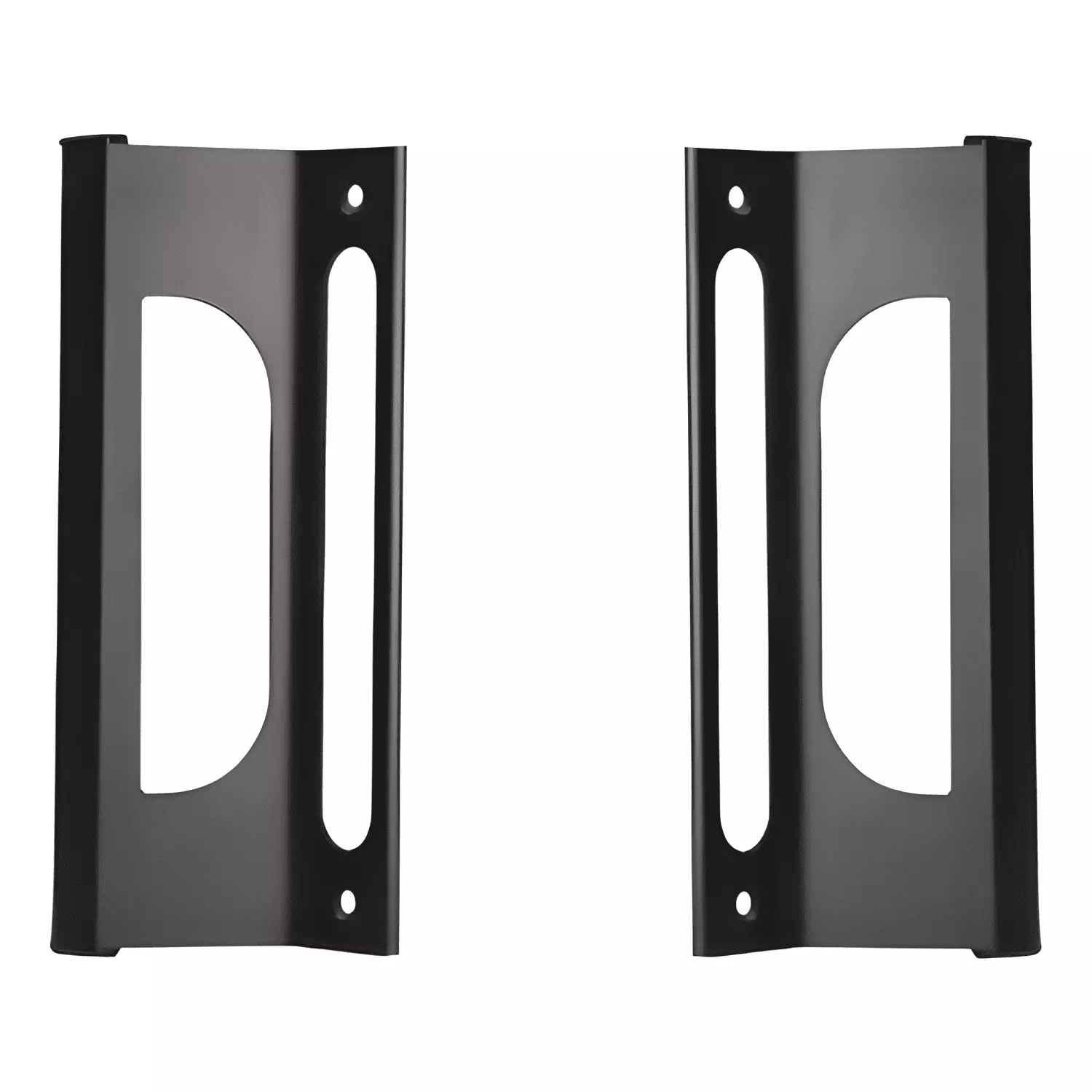 Pack 2 tiradores curvos de aluminio con destaje, ventana #1-0