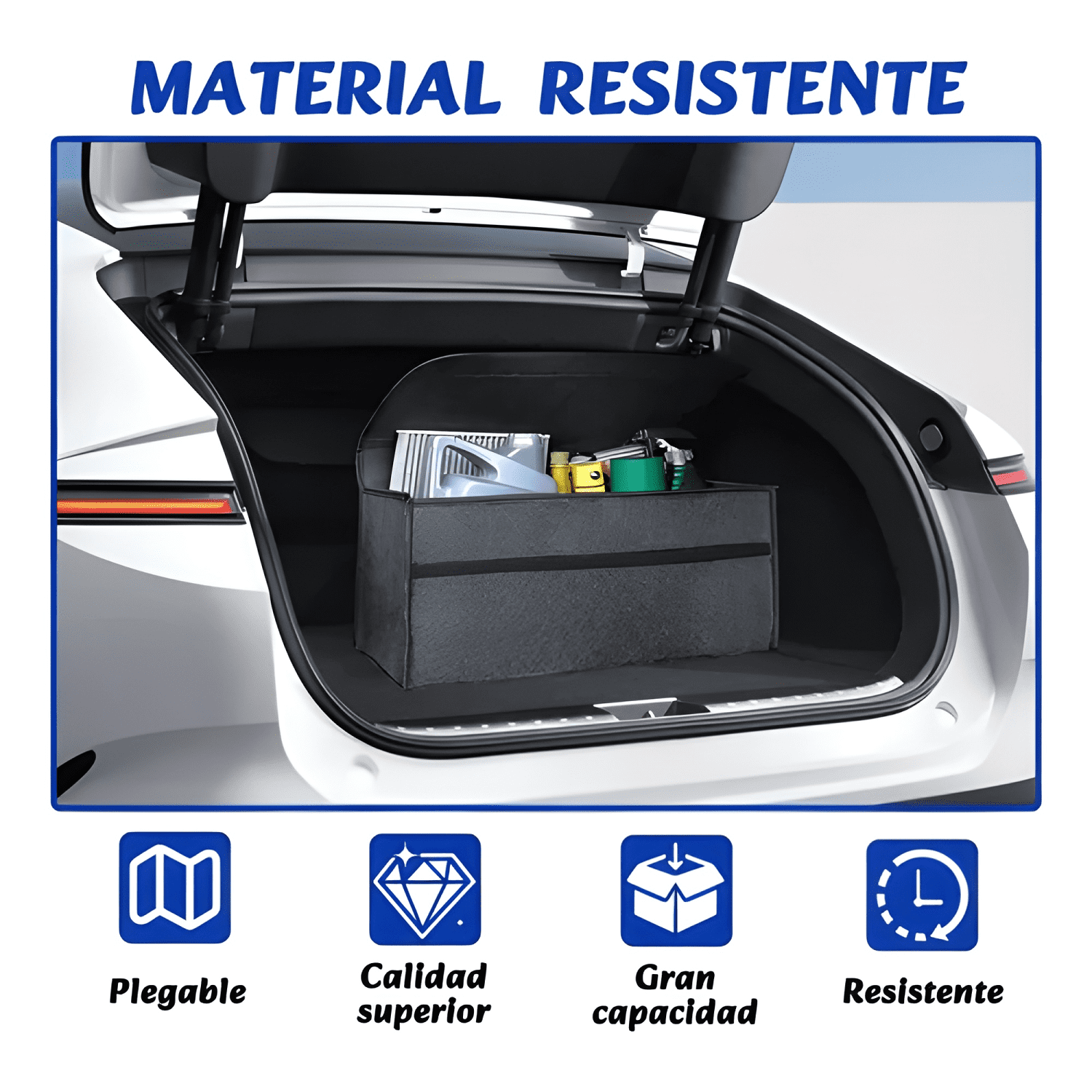 Bolsa Almacenamiento Automóvil Organizador De Maletero  #839-2