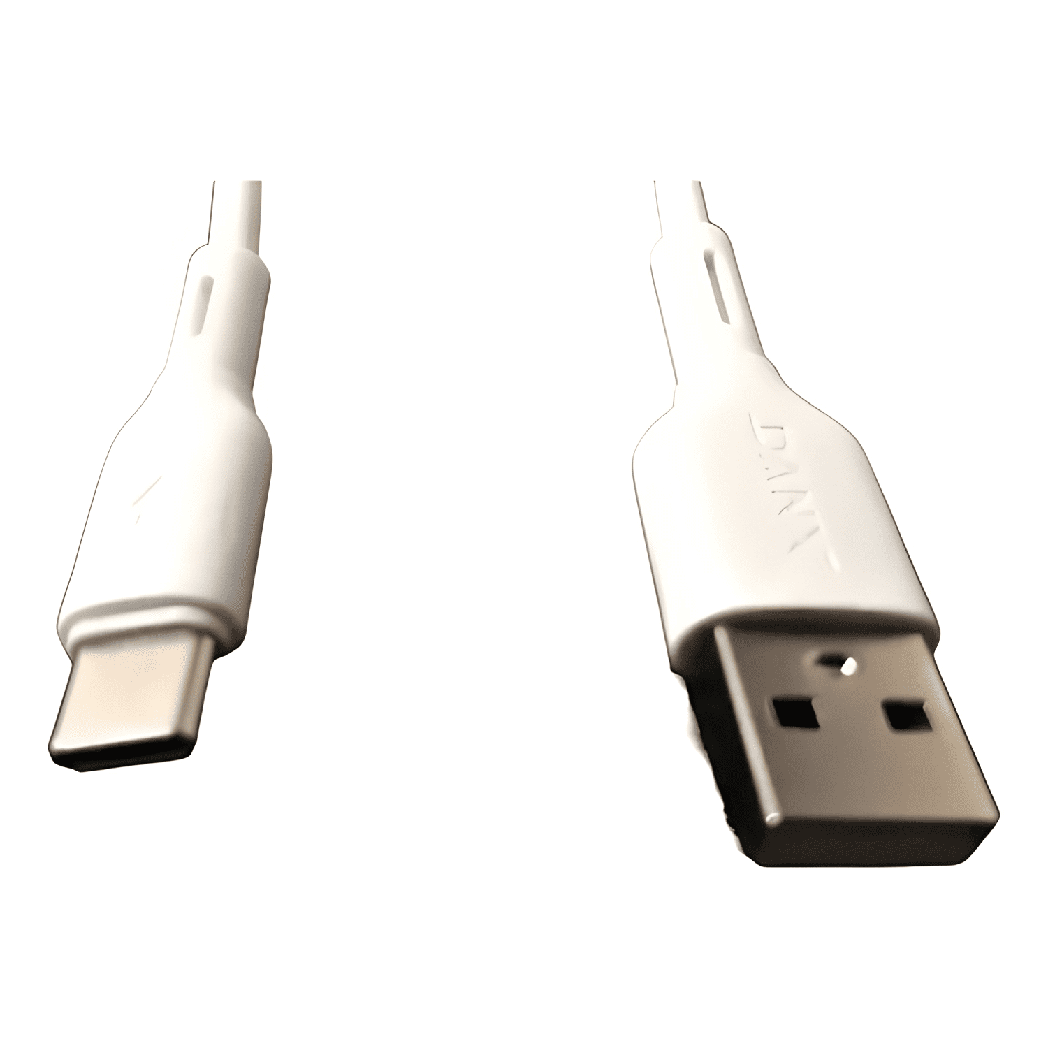 Cable de carga rápida USB tipo c, 1 metro Blanco-2