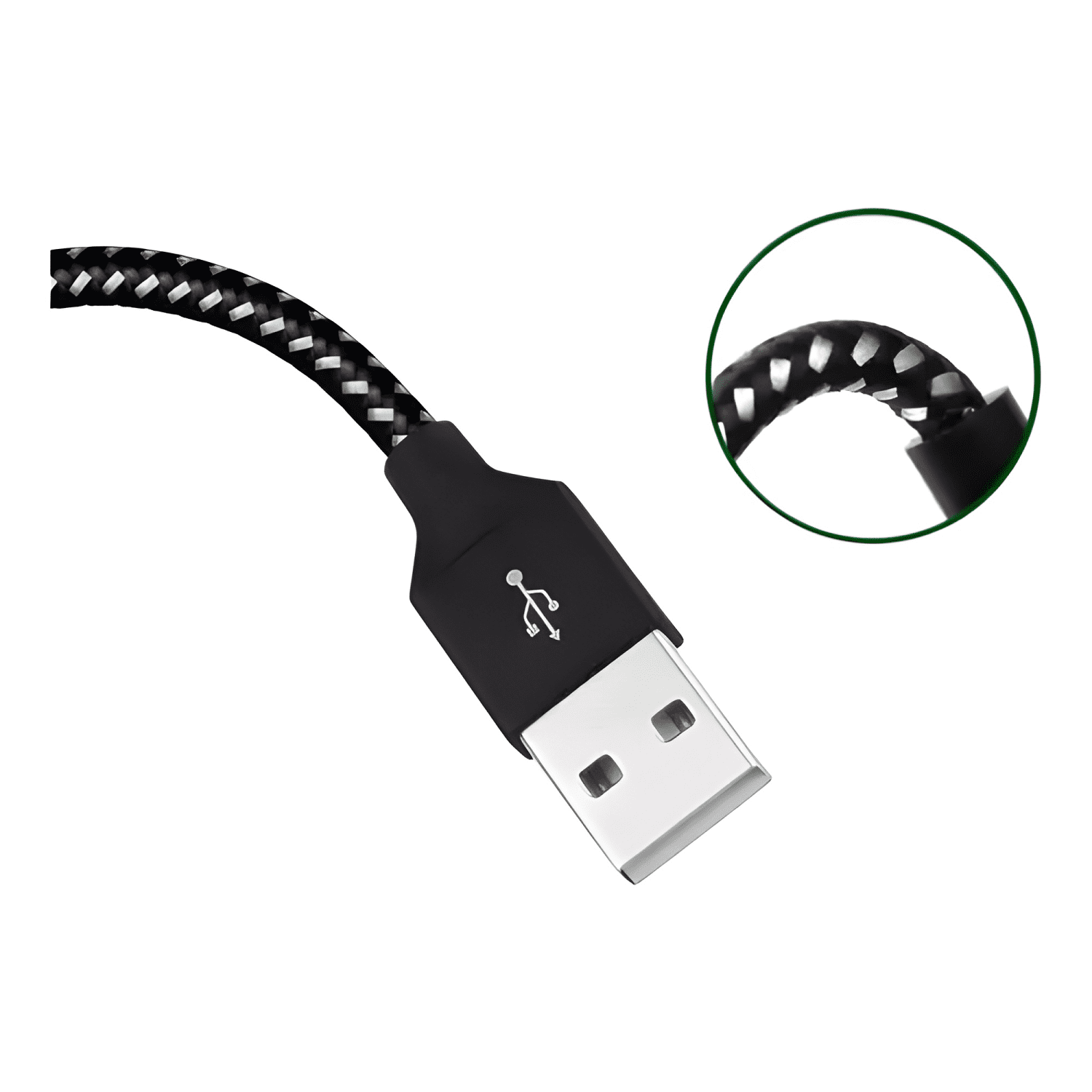Cable USB-C de 3 mts largo reforzado carga rápida #2-3