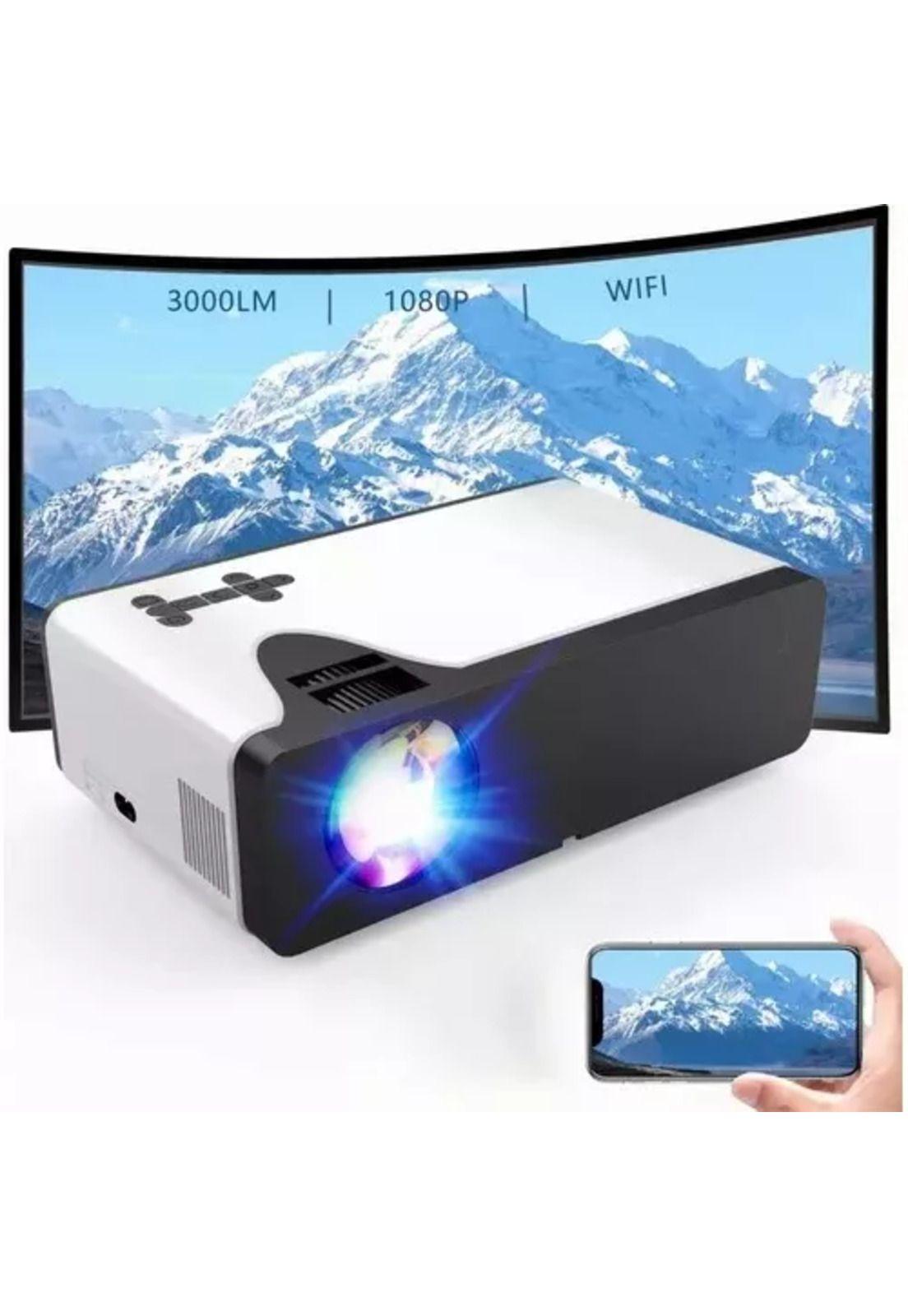 Proyector portátil HD 1080p 3000 lúmenes-2