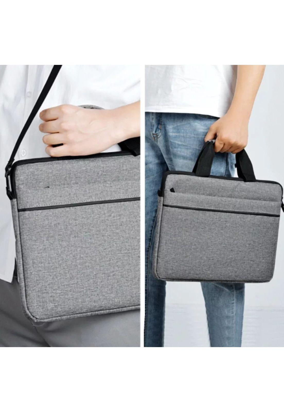 Bolso para Ordenador Portátil 17" Funda Gris-4
