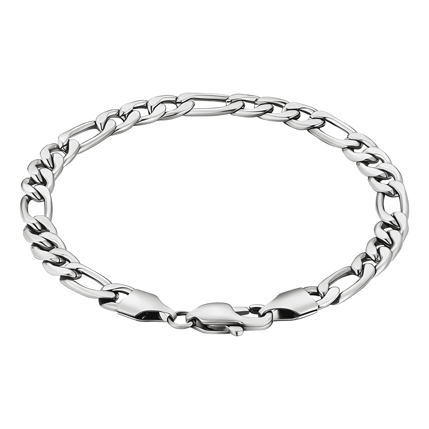 Pulsera fígaro 5mm 20 CM-1