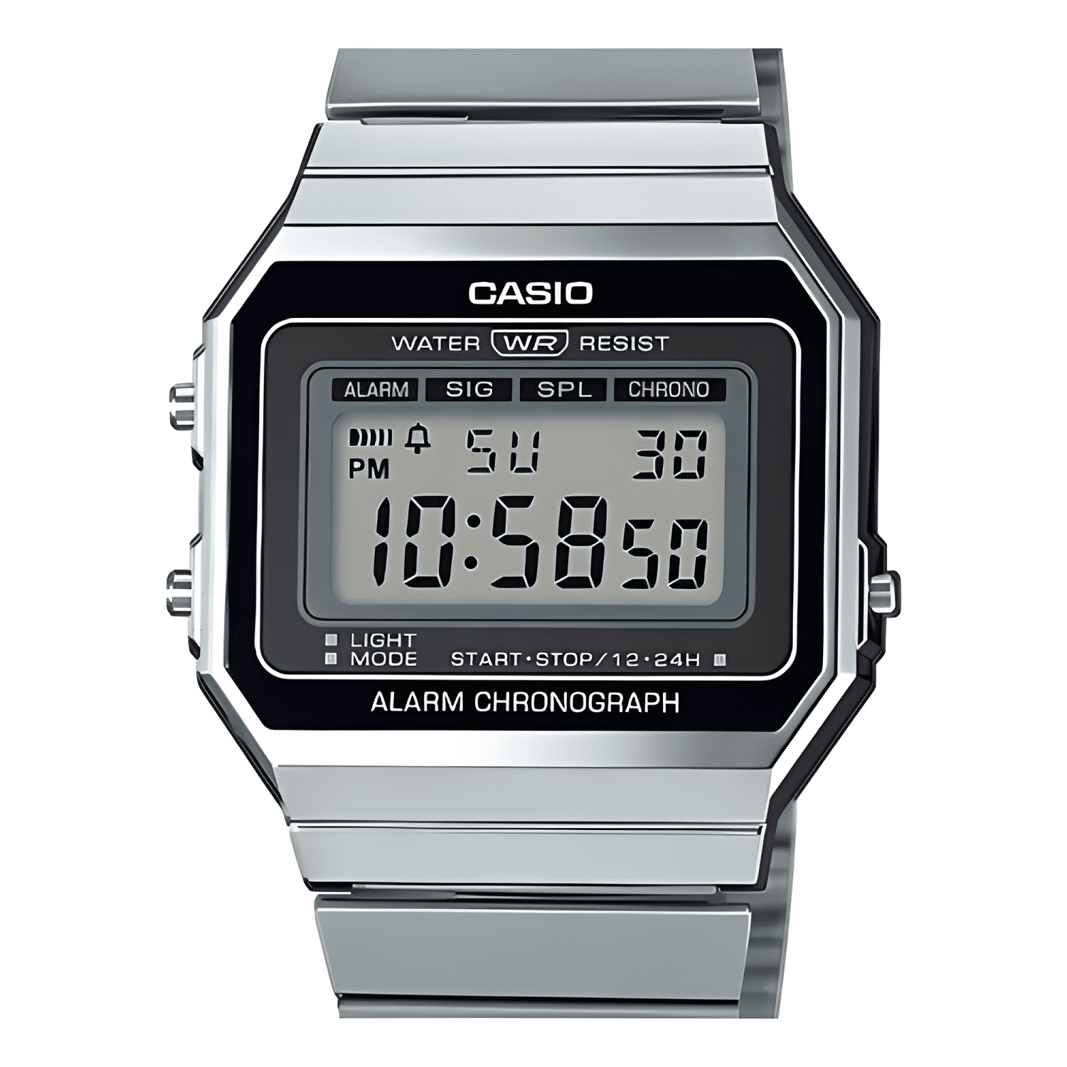 Reloj casio vintage a-700w-1a digital para hombre con #4-0