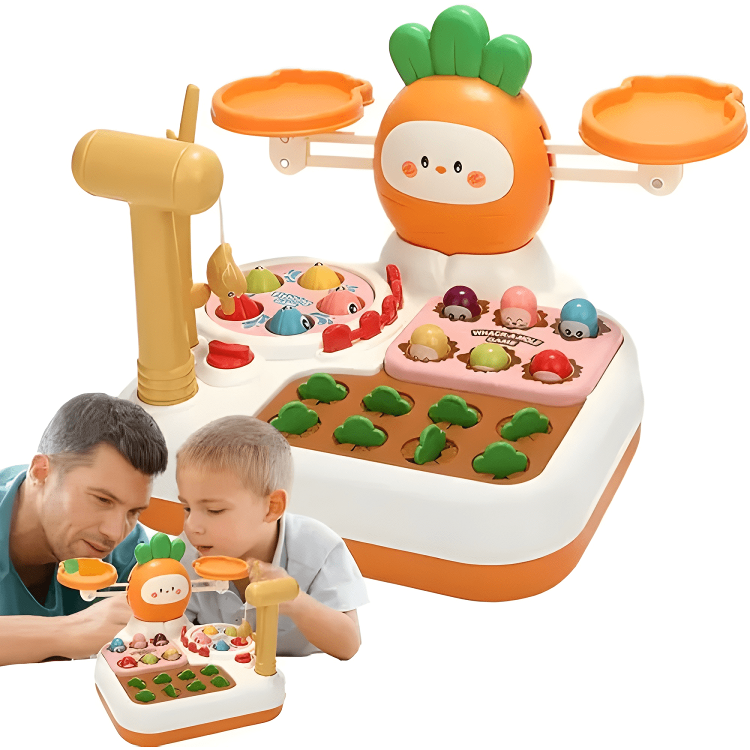 Juguete multifuncional 4 en 1 para niños-1