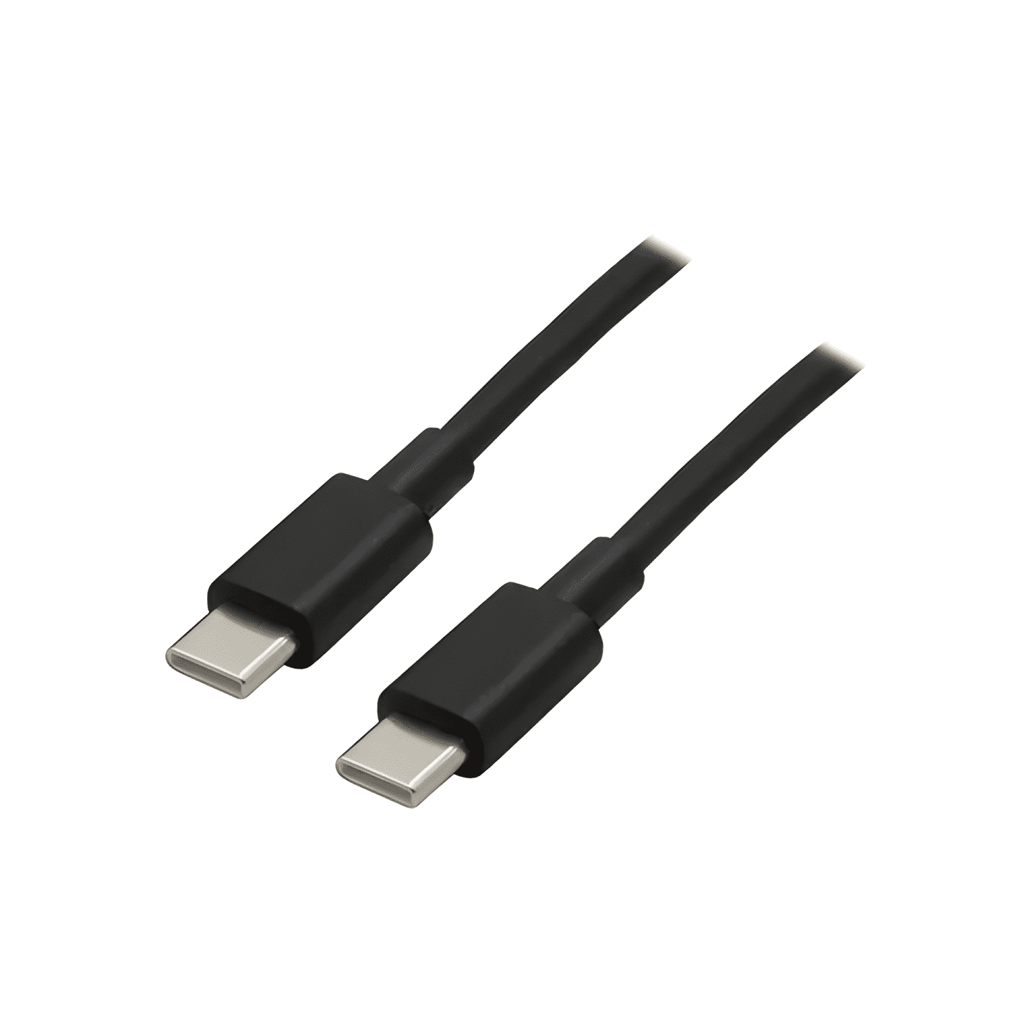 Cable USB tipo c - tipo c carga y datos 60w philco Negro-2