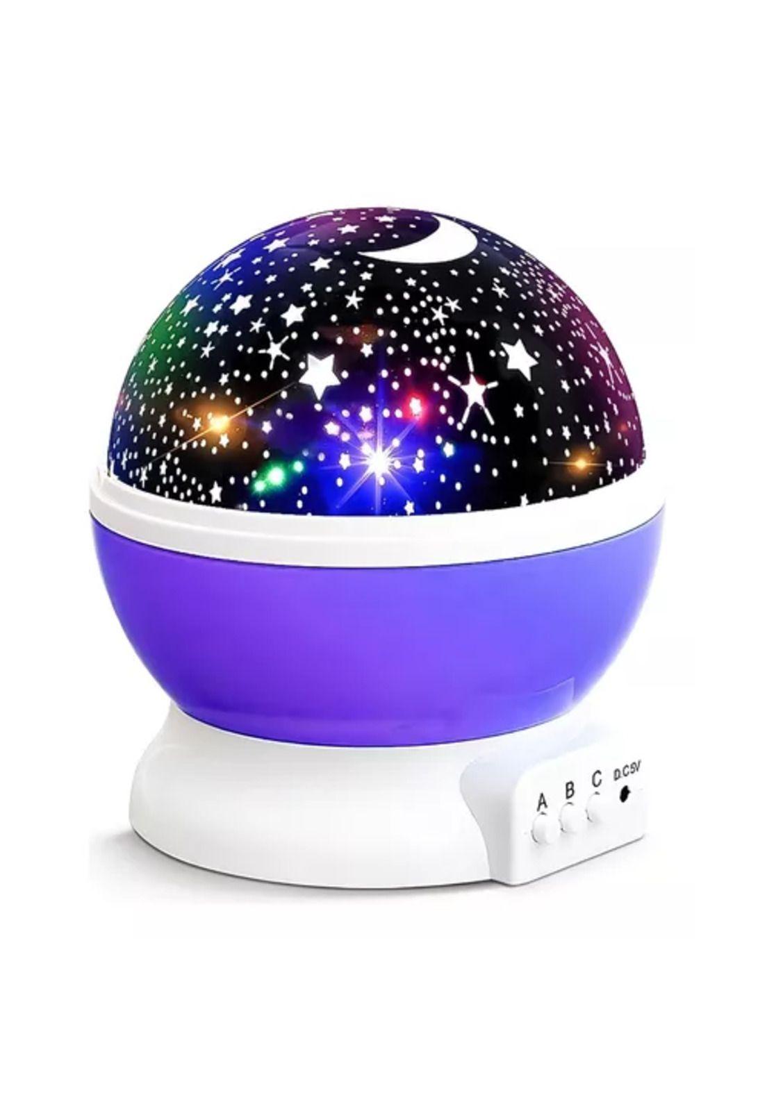 Lámpara espanta cuco recargable Star Master, luz estrella, color morado-0