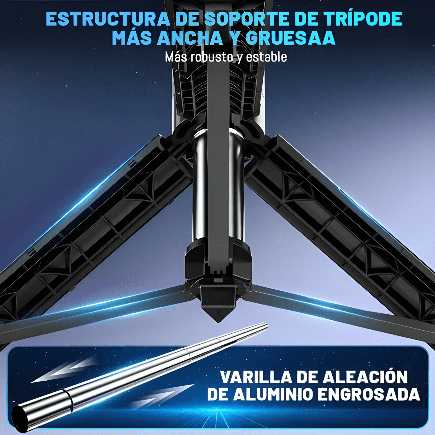 1.9 M Trípode Para Celular Selfie Stick Para Telefono #3-3