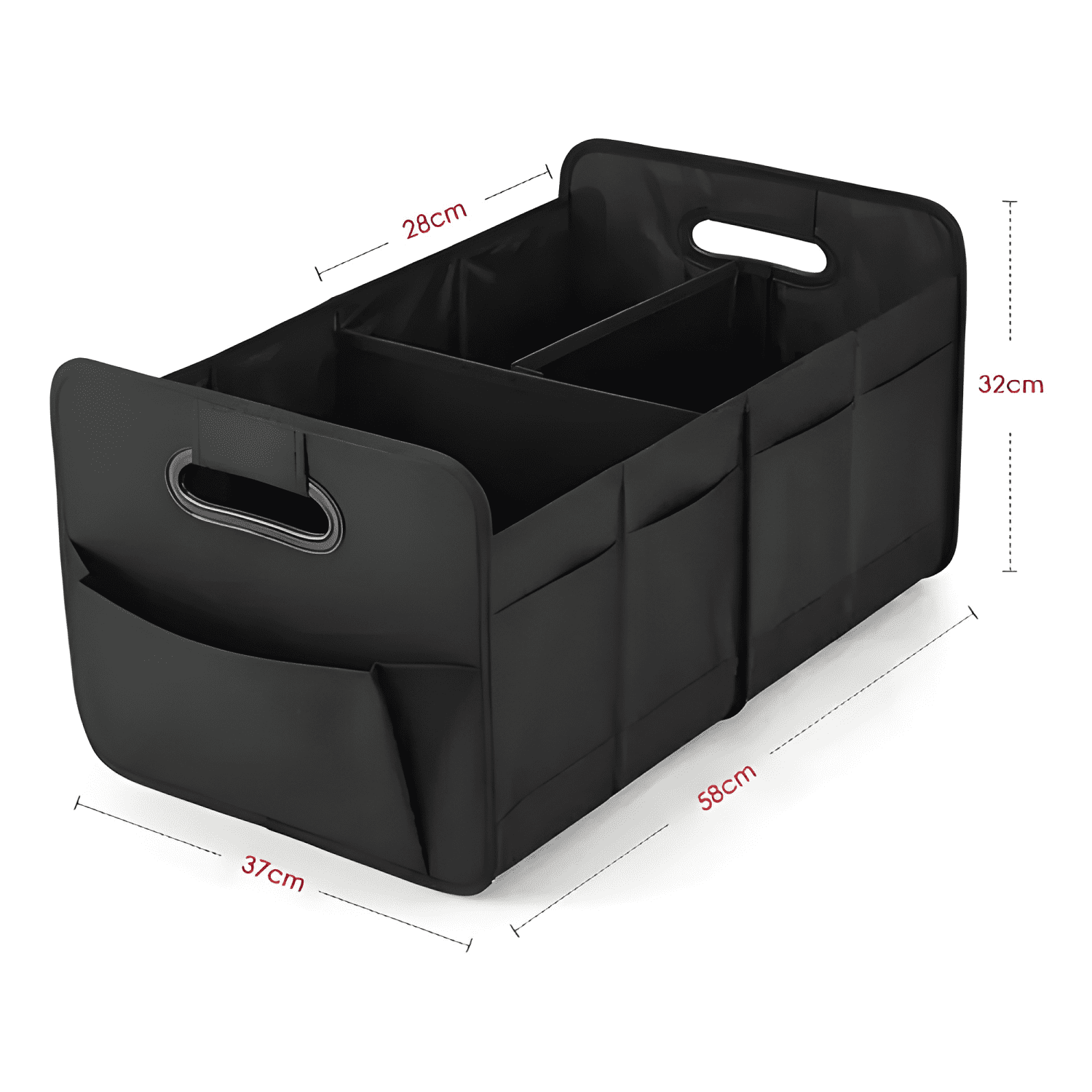 Organizador De Maletero Para Auto Plegable Caja Multius #792-2