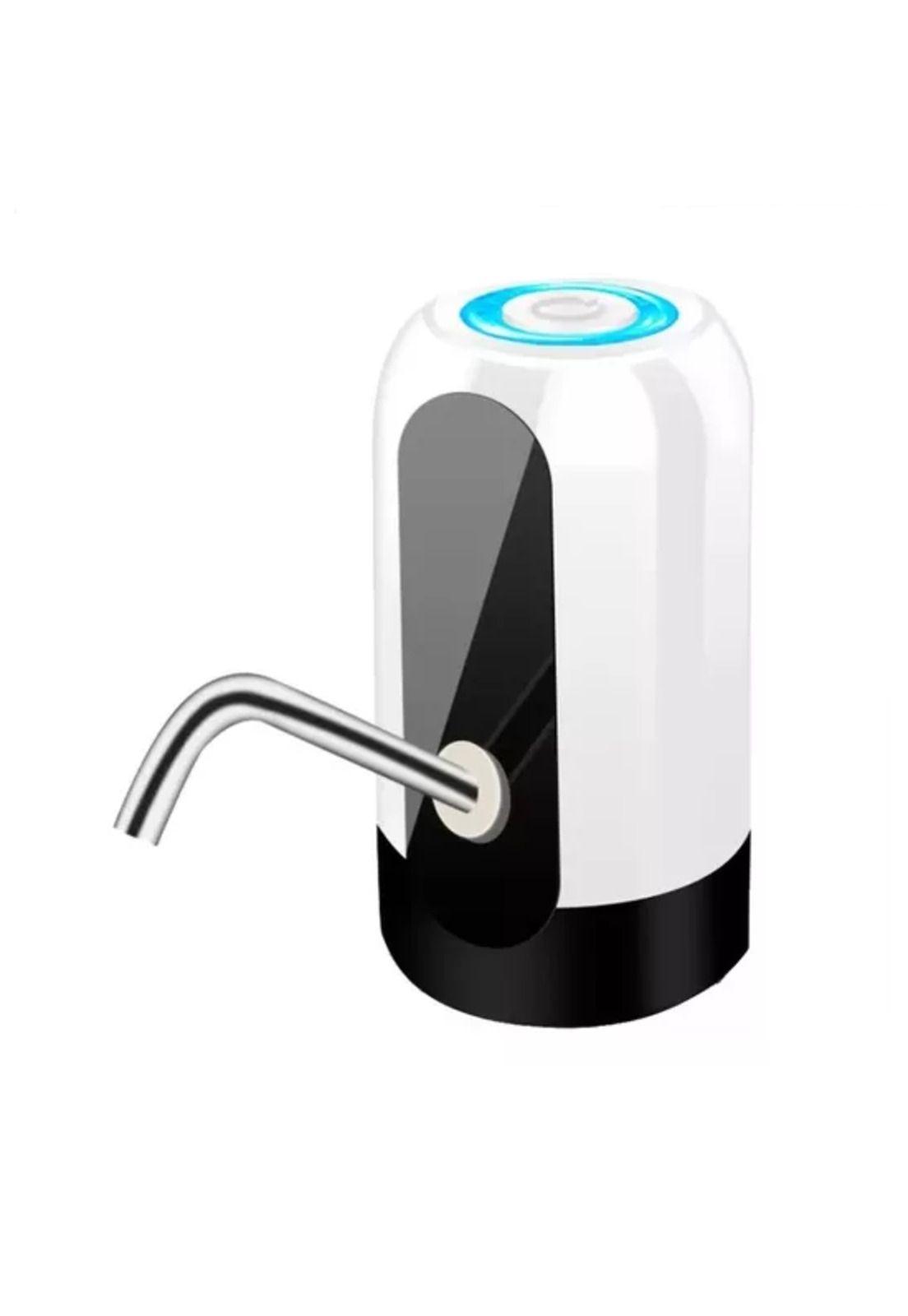 Dispensador de agua electrónico recargable botellón blanco-0
