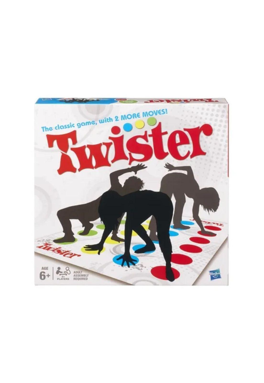 Juego Twister para 6 años en adelante blanco-4