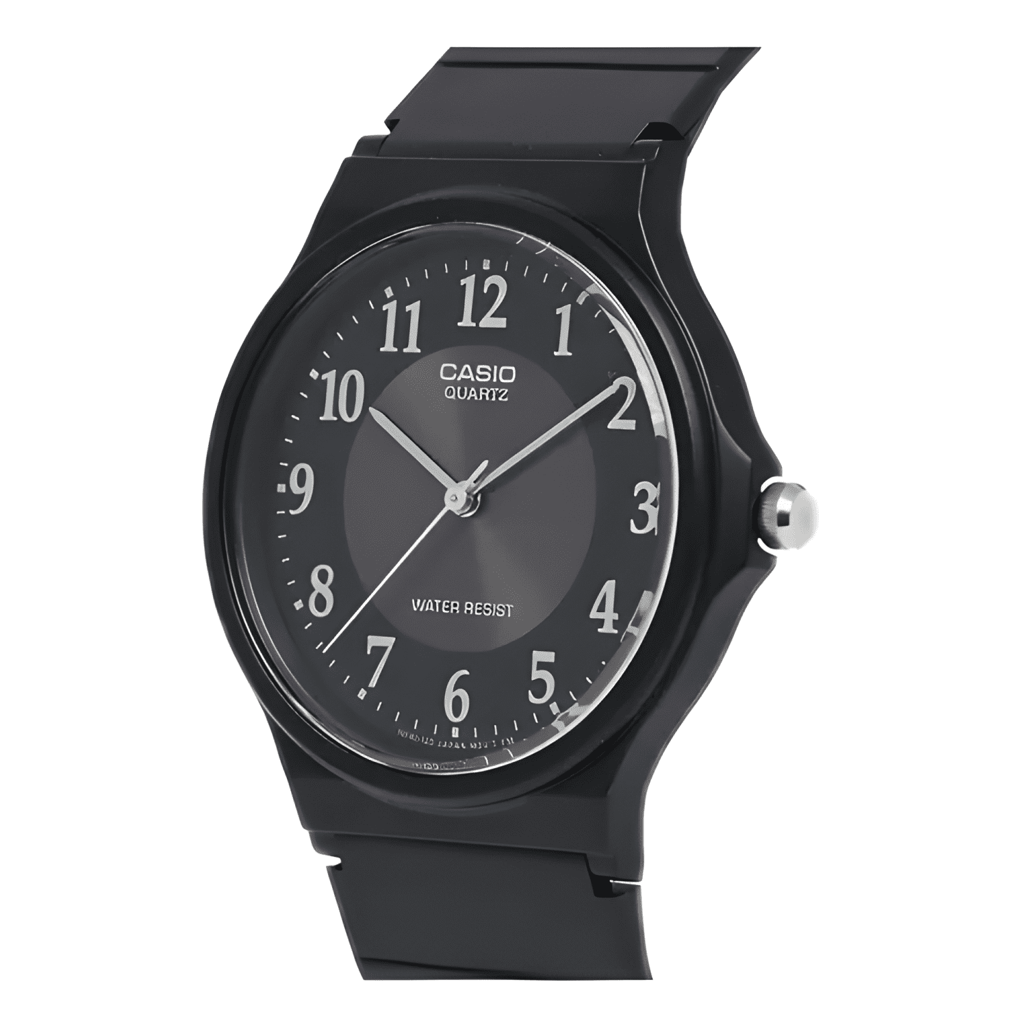 Reloj pulsera casio mq-24-1b3 con correa de resina Negro-3