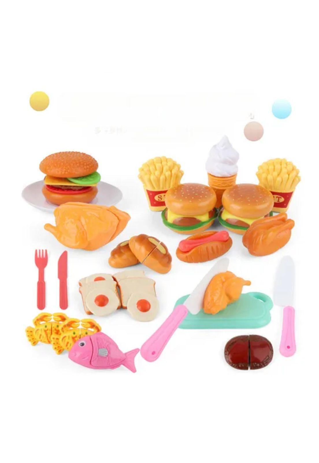 Juego de microondas 31 piezas de cocina para niños-3
